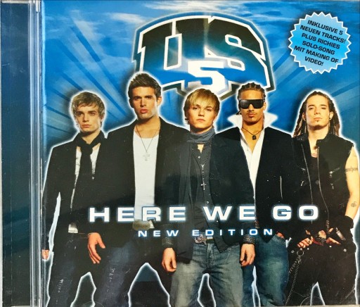CD US5 HERE WE GO NEW EDITION