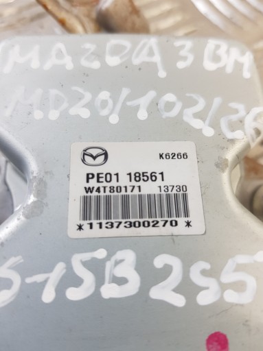 control unit module POMPY of the fuel PE0118561 MAZDA III BM 2 2013r