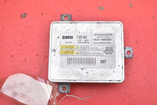 Steuergerät XENON KSENON rechts 7237647 BMW F01 F02 08-12