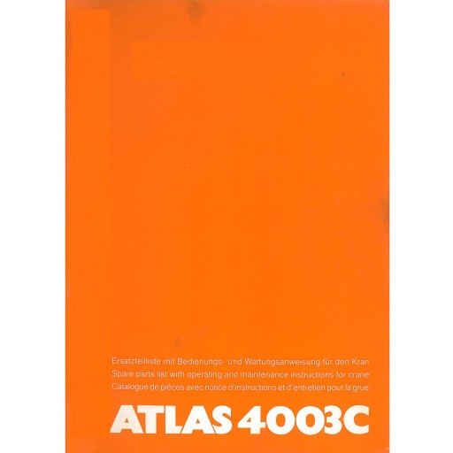 4003C - каталог запчастей