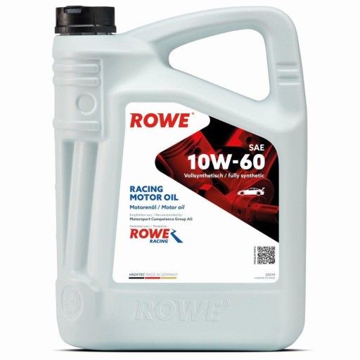 Моторное масло Rowe Hightec Racing 10W60 5л