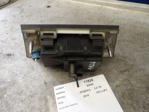 BMW 3 E91 switch of the lights