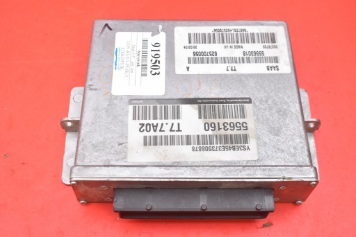 Компьютерный контроллер двигателя 55563018 saab 9-5 95 1 i 2.0 t 150 км 05-10