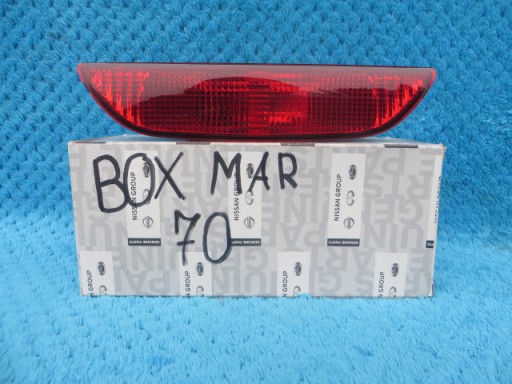 26580-9U02B - NISSAN NOTE E11 задний противотуманный фонарь