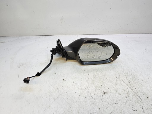 mirror exterior right AUDI A6 C7 LY1P 8-PIN UK