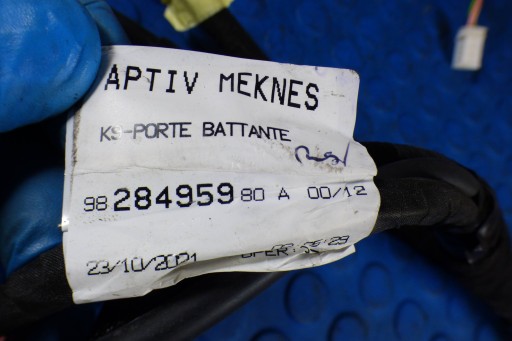 Kabelbaum Tür links heck Kofferraum 9828495980 stbdb Toyota ProAce Rifter