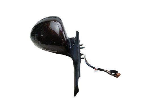 mirror right PEUGEOT 208 and (2012-2015) 9 PIN EUROPA KOD LAKIERU KJX