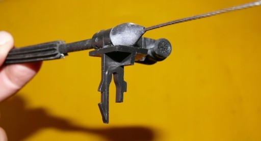 Levier Câble de la serrure Portière Droite Arrière VW PHAETON 02