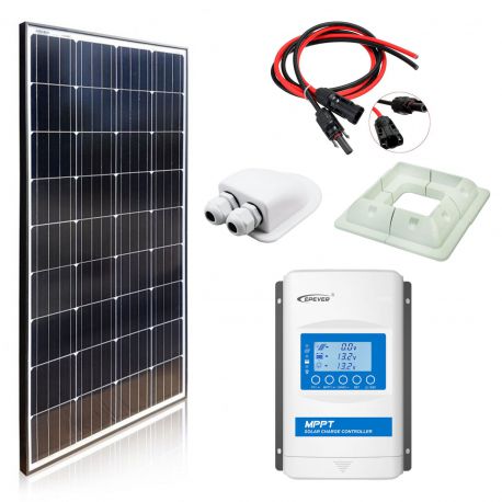 КОМПЛЕКТ СОЛНЕЧНОЙ ЭНЕРГИИ-МОЩНОСТЬ 100 ВТ MAXX