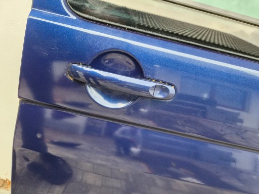 Tür przesuwne VW T5 T5 lift seitlich links blaue/ granatowe stan bdb