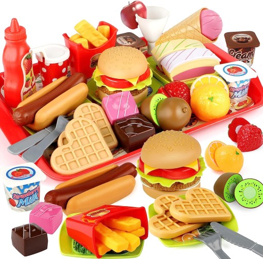 НАБІР ХАРЧУВАННЯ ІГРАШКИ ДЛЯ ДІТЕЙ ХАРЧУВАННЯ 19 ЕЛЕМЕНТ