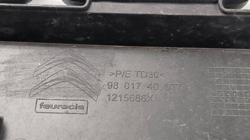 griglia Paraurti 9801740677 CITROEN C4 CACTUS