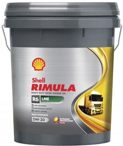 SHELL RIMULA R6 LME OIL 5W-30 20л.