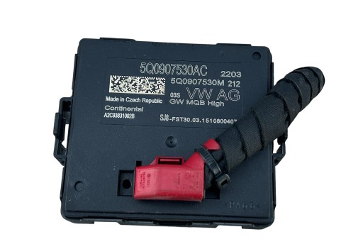 module control unit GATEWAY VW PASSAT B8 14- 5Q0907530AC