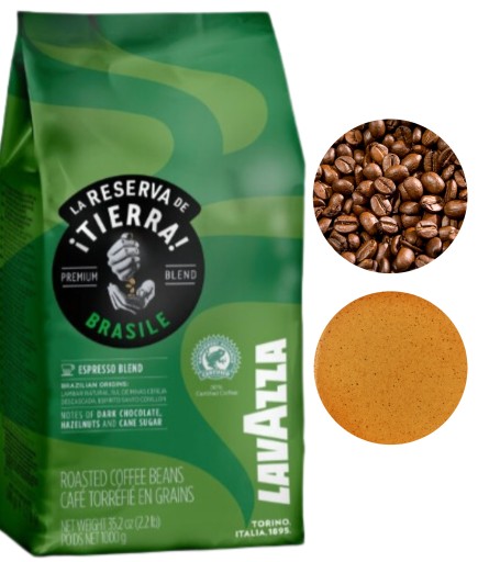 Lavazza Tierra Brasile zrnková káva 1kg