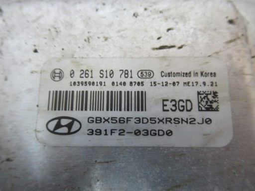 computer Centralina Motore HYUNDAI I20 II 1.2