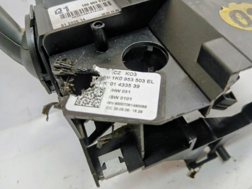 DEVIO LUCI TERGICRISTALLO TERGI Manetka VW Golf V 1K0953503EL