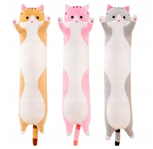 ПЛЮШЕВА ПОДУШКА ДОВГА КІШКА ТАЛІСМІН ПЛЮШ 130 СМ