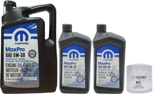 MOPAR 5W30 7L + МАСЛЯНЫЙ ФИЛЬТР X4651 (MO-899/PH2)
