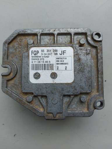 Контроллер двигателя opel astra h 55351248
