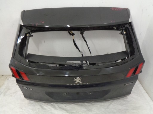 PEUGEOT 3008 II ЗАДНЯЯ ДВЕРЬ KTGA КАМЕРА GT LINE