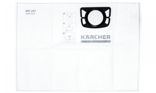 Sac Aspirateur Karcher 6.959-130.0 Filtre Sac Papier Pour Wd 3 Mv