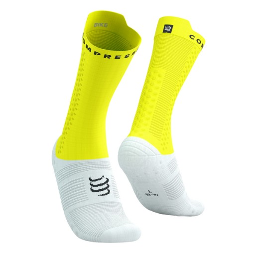 COMPRESSPORT Skarpetki rowerowe PRORACING SOCKS V4 BIKE T3 ...