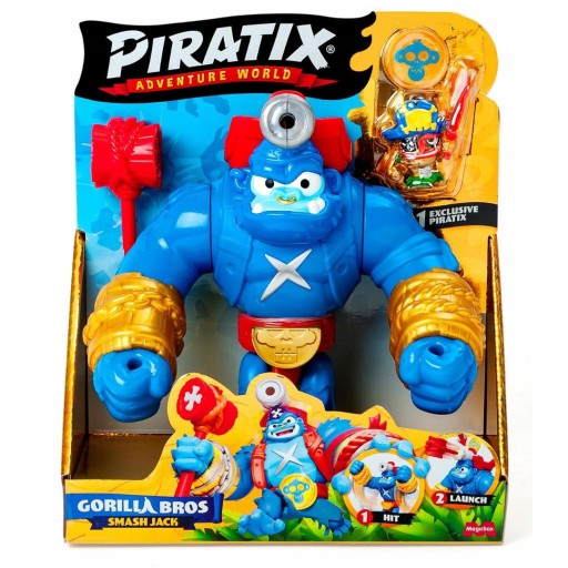 Piratix seria 3 - Crazy Jungle - Goryl Smash Jack (8431618040867