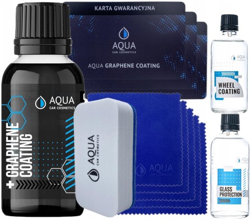 НАБОР ПОКРЫТИЯ AQUA - СТЕКЛЯННОЕ КОЛЕСО С ГРАФЕНОВЫМ ПОКРЫТИЕМ