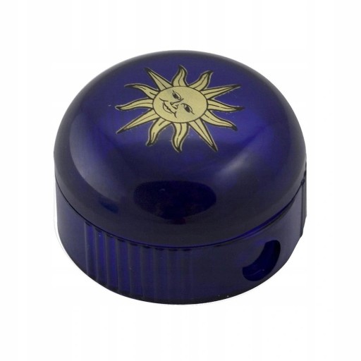 Точилка ручна одинарна з кум контейнером Відтінки синього