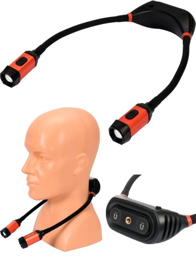 АКУМУЛЯТОРНА ШИЯ ЛІХТАРИК РЕГУЛЬОВАНА ЯСКРАВІСТЬ