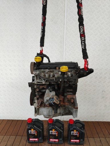 RENAULT CLIO III MODUS engine pillar 1.5 DCI 86KM 63kW K9KT766 168tys. OE