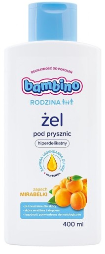 Ароматний гель для душу Bambino Family Mirabelle 400 мл