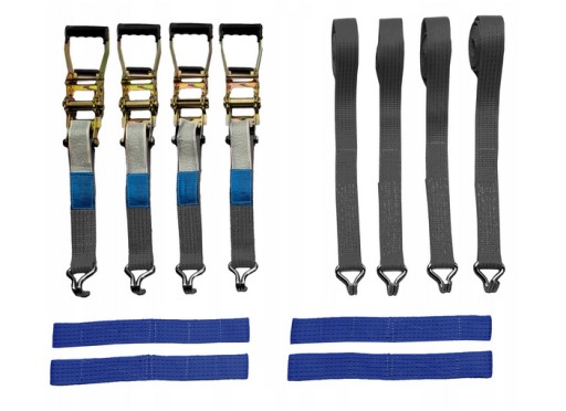 Ремені для транспортування 4T, прогумовані ручки, ремені безпеки 2POINT