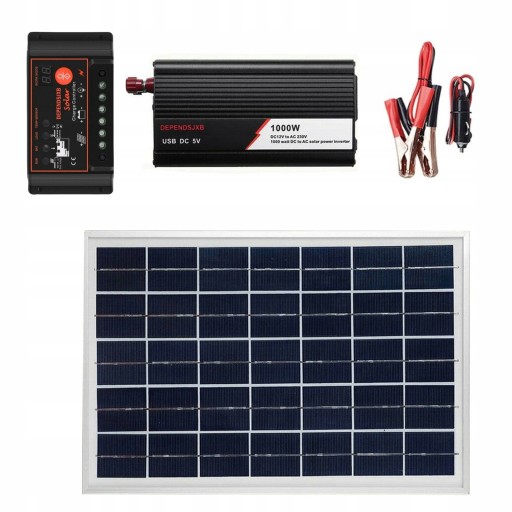 H1101213 - КОМПЛЕКТ СОНЯЧНОЇ ПАНЕЛІ ІНВЕРТОР ІНВЕРТОР 30W