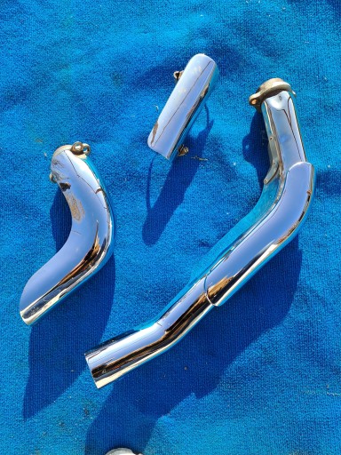 HONDA VT 1100 ACE кришка, глушник, випускний колектор