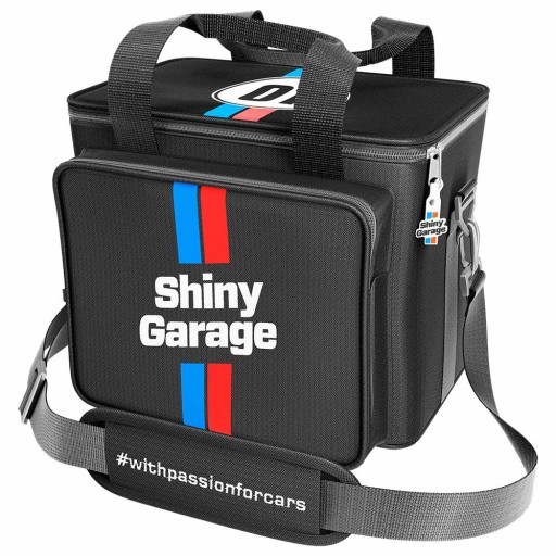 SHINY GATAGE DETAILING BAG-КОСМЕТИЧКА