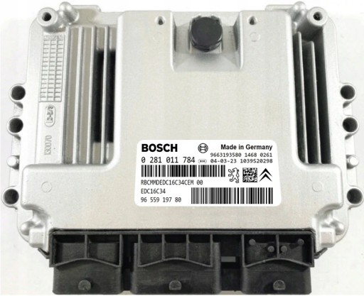 9655919780IMMO - Эбу компьютера peugeot 206 1.4 0281011784 9655919780 immo выключен