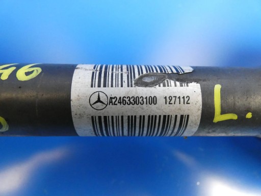 MERCEDES B W246 A W176 CLA W117 1.8 2.2 CDI semi-axis left left front MANUAL