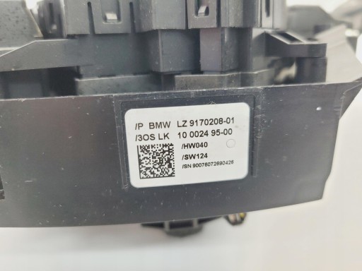 DEVIO LUCI TERGICRISTALLO TERGI DEVIO LUCI DEVIO ANELLO airbag VOLANTE BMW 5 E60 9170208 6976394 9170226