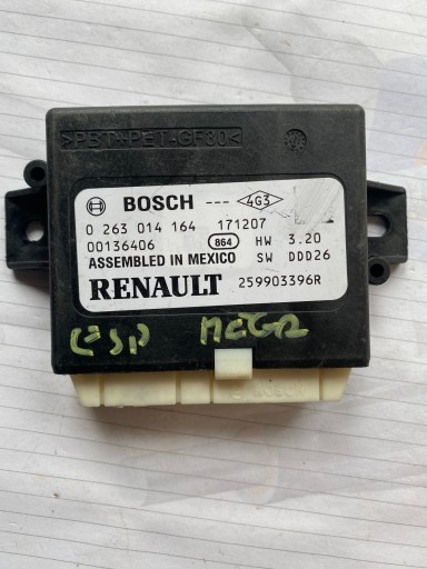 256285 - RENAULT ESPACE V PDC МОДУЛЬ ДАТЧИКИ 259903396R