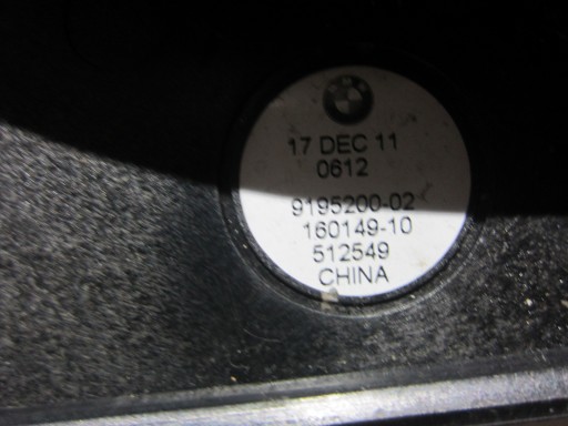 BMW F10 520D F11 speaker right left 9195200