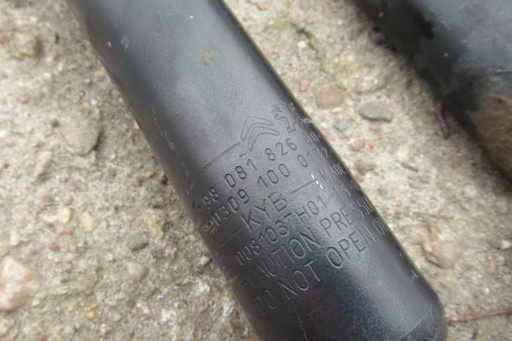 CITROEN C4 PICASSO II 2.0 HDI 15R shock absorber rear part 9808182680