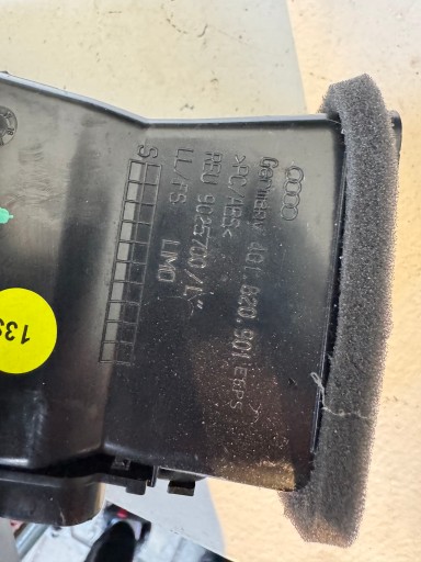 originál grid air conditioning devices of the dashboard consoles left AUDI A6 A7 C7 4G1820901