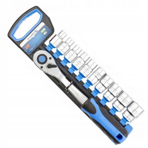 ХРАПОВИК 72 ЗУБЦЯ 1/2 З НАСАДКАМИ 4-13 ММ HOGERT