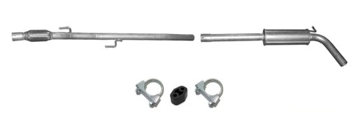 VW POLO 1.2 TSi (з 2009 р.) труба + Центральний глушник