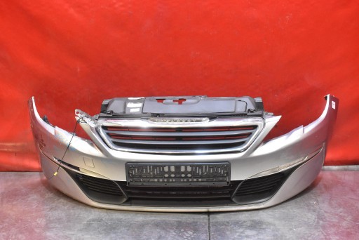 bumper front front grey PEUGEOT 308 2 II T9 13-17