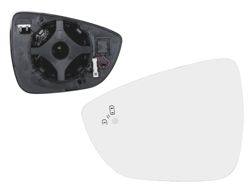 MM-32C3546E - Картридж дзеркала з підігрівом лівий для FORD FOCUS MK4 BLIS
