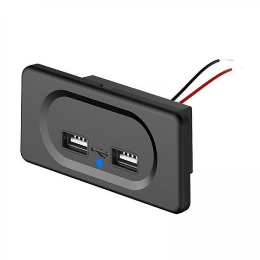 4xfast двойной USB зарядное устройство разъем панель для