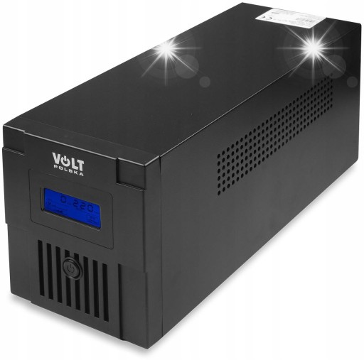 Источник бесперебойного питания ups volt польша 1500w/900w аккумулятор. 2x 9ah компьютерный маршрутизатор